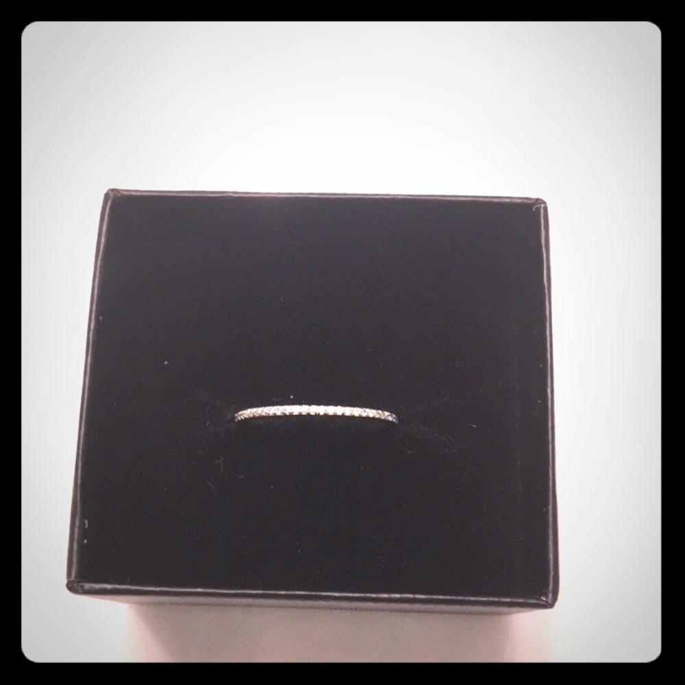 Platinum diamond eternity band